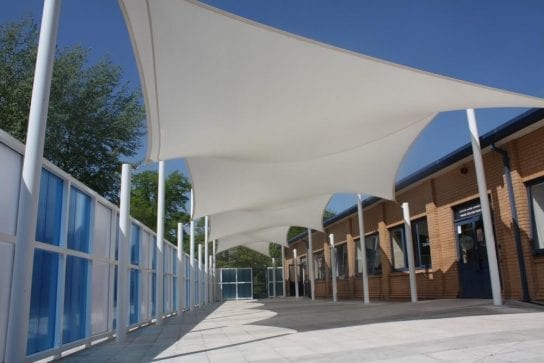 Wilmslow High School Bespoke Shade Sail