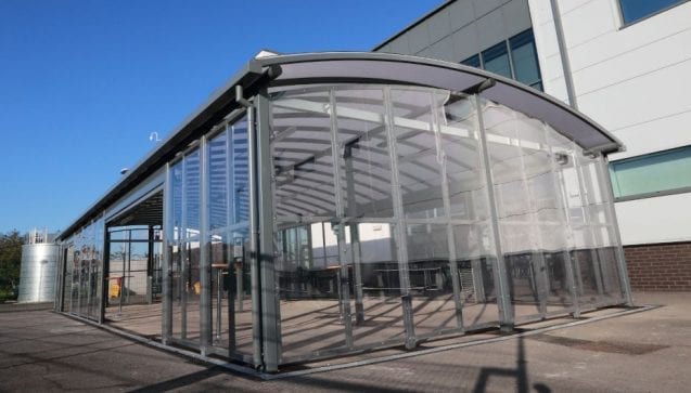 St Cuthbert's High School Shelter