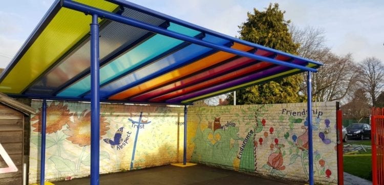 St Mary's CE School Canopy