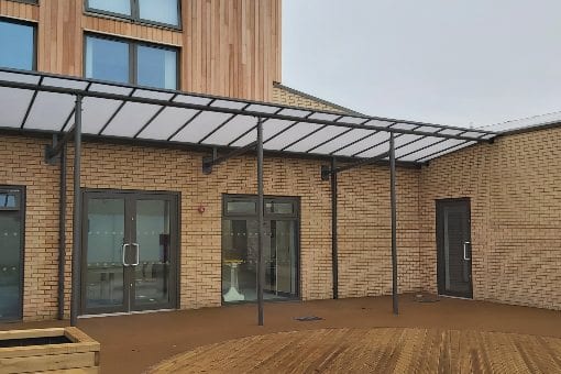 Playground canopy we made for Centre of Excellence