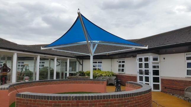 Rochford Hospital Shade Sail