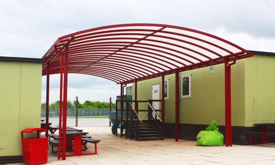 Red School Canopy