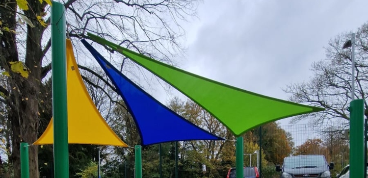 sail shade canopy daventry hill school