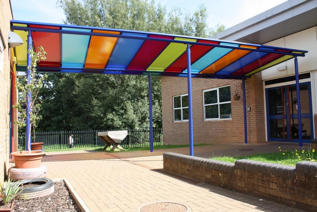 Billing Brook Academy Walkway Canopy