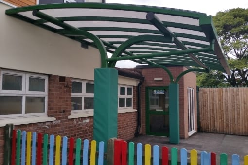 Shelter we made for St Anne's School