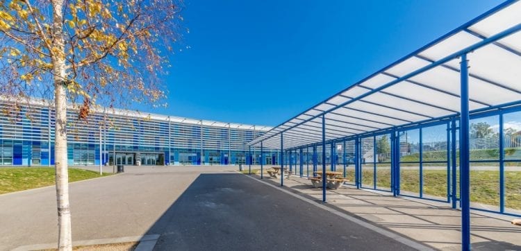 Shelter designed for Haberdashers School