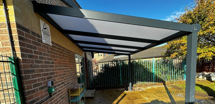 lean to canopy broadoak academy