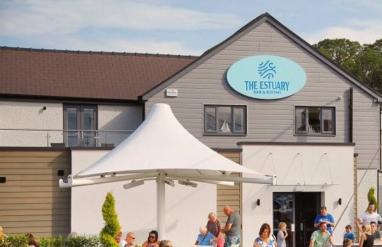 The Estuary Restaurant Umbrella Canopy