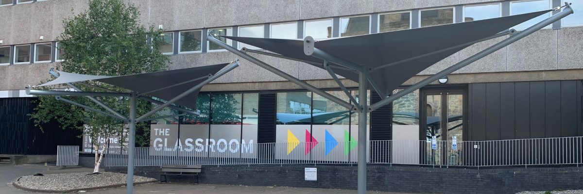 freestanding canopies edinburgh napier university