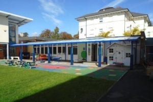 Shelter we installed at Berkhampstead School