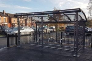 Bike store we designed for Fairfield Primary School