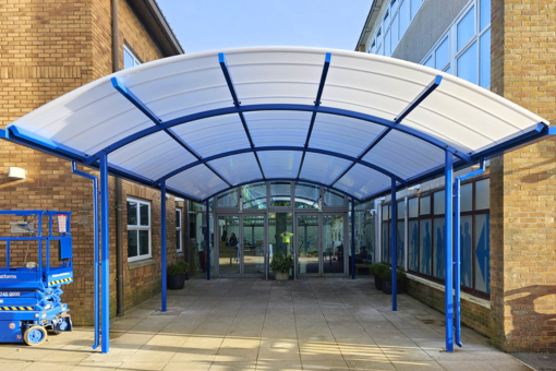 stoke damerel entrance canopy